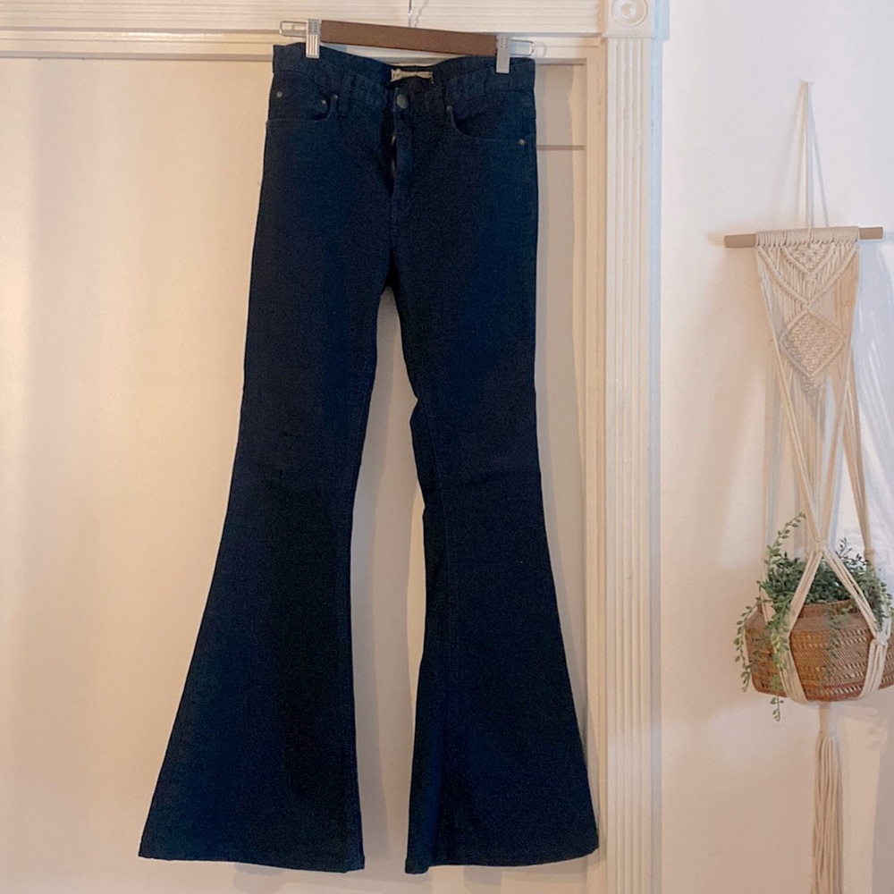 Wide leg jeans free people